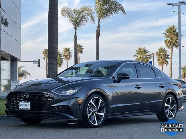 used 2021 Hyundai Sonata car, priced at $19,905