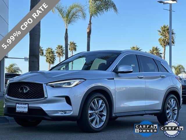 used 2021 INFINITI QX50 car, priced at $24,999