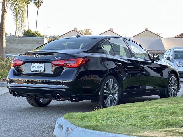 new 2024 INFINITI Q50 car, priced at $49,485