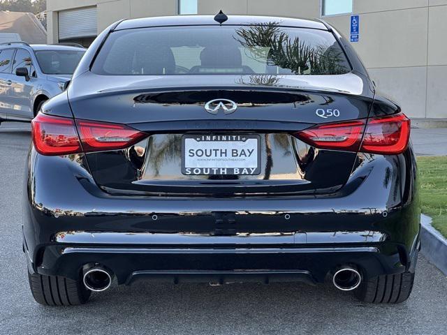 new 2024 INFINITI Q50 car, priced at $49,485