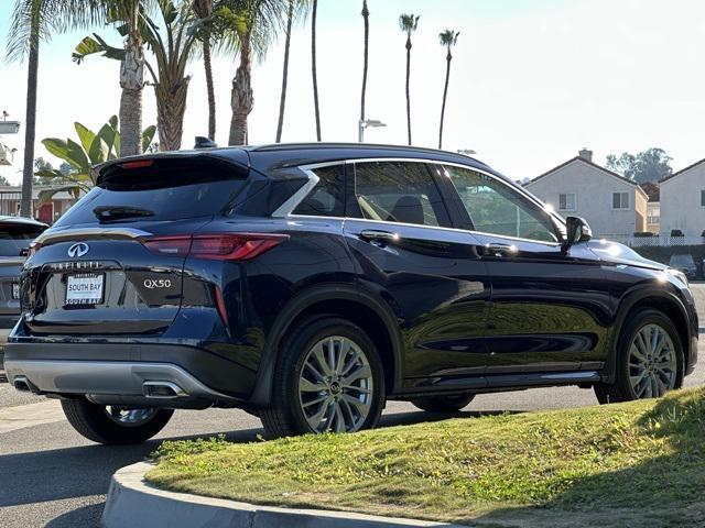 new 2025 INFINITI QX50 car, priced at $47,318