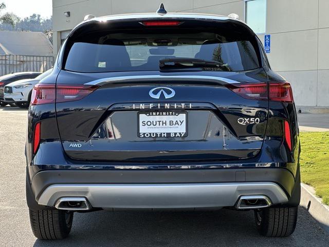 new 2025 INFINITI QX50 car, priced at $47,318