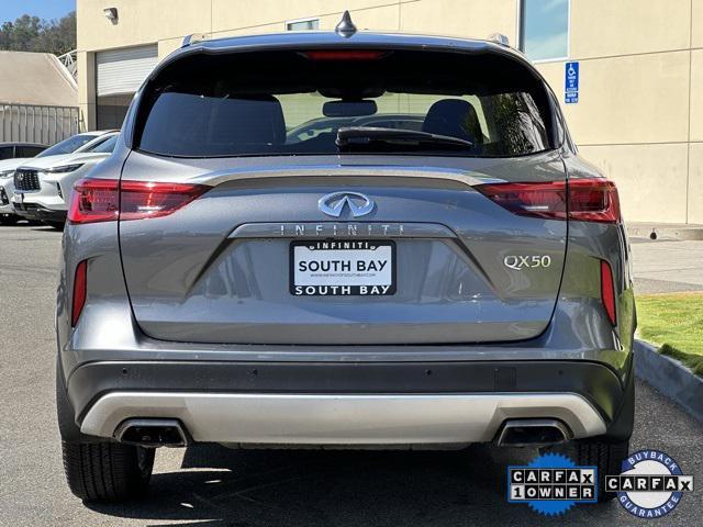 used 2021 INFINITI QX50 car, priced at $24,878