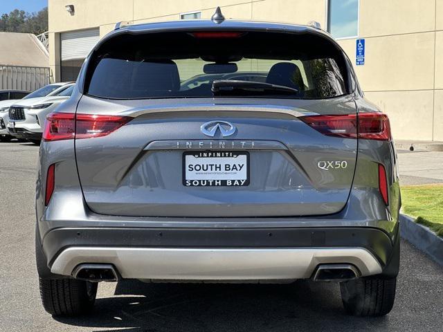 used 2021 INFINITI QX50 car, priced at $27,667