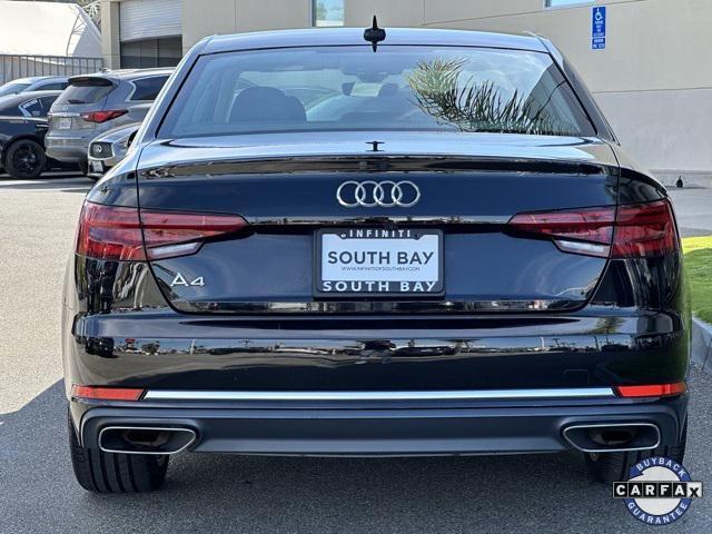 used 2019 Audi A4 car, priced at $20,863