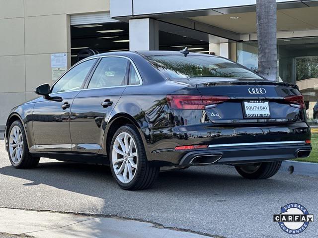 used 2019 Audi A4 car, priced at $20,999