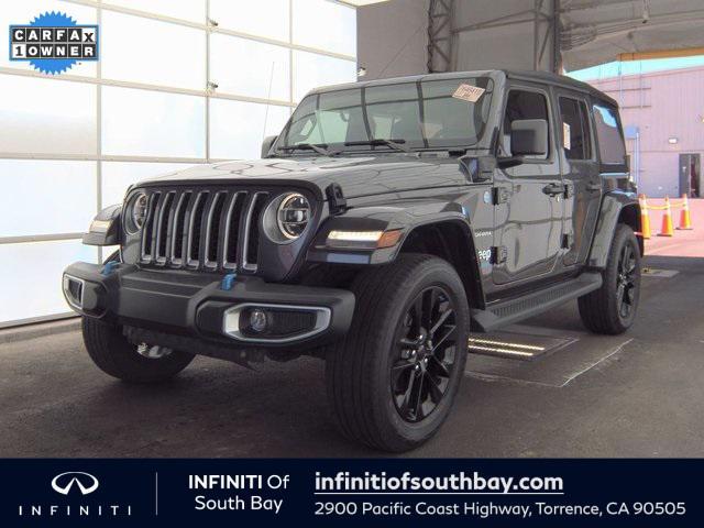 used 2022 Jeep Wrangler Unlimited 4xe car, priced at $29,999