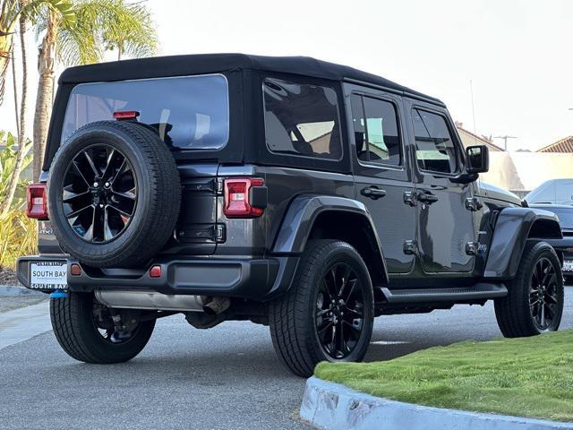 used 2022 Jeep Wrangler Unlimited 4xe car, priced at $29,789