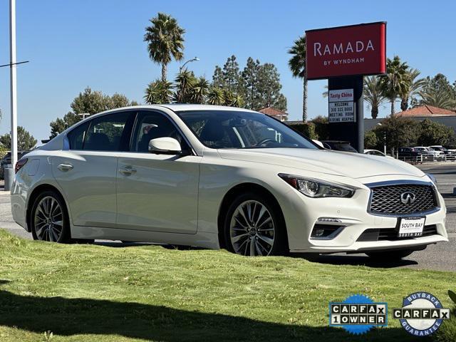 used 2023 INFINITI Q50 car, priced at $32,896