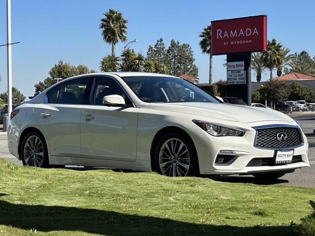 used 2023 INFINITI Q50 car, priced at $34,621