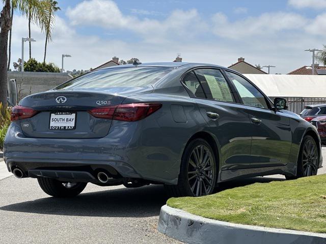 used 2024 INFINITI Q50 car, priced at $48,999