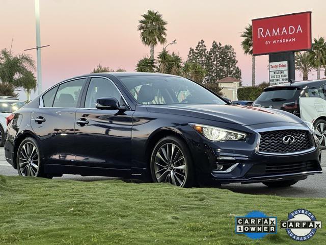 used 2023 INFINITI Q50 car, priced at $33,999