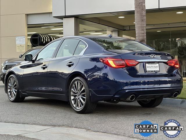 used 2023 INFINITI Q50 car, priced at $33,999