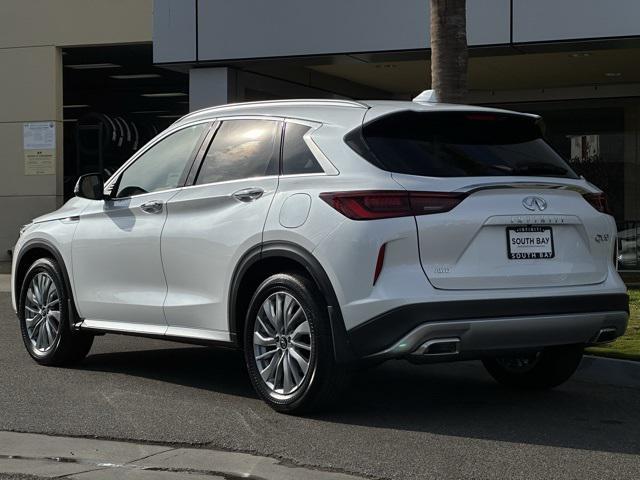 new 2025 INFINITI QX50 car, priced at $48,182