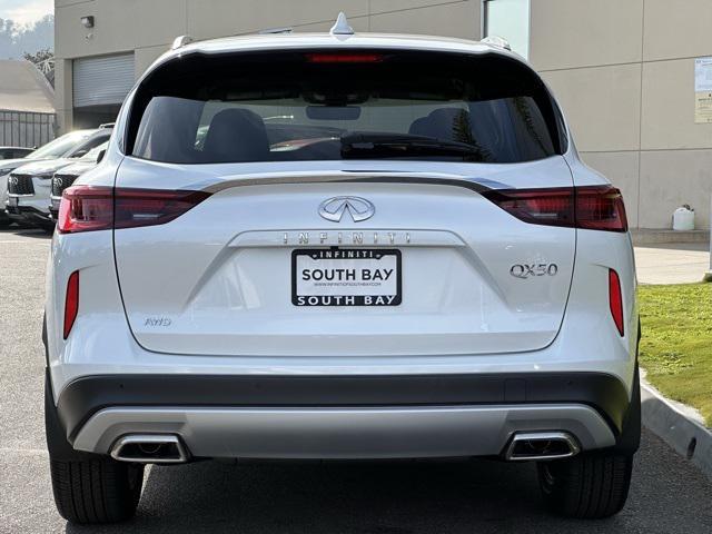 new 2025 INFINITI QX50 car, priced at $48,182