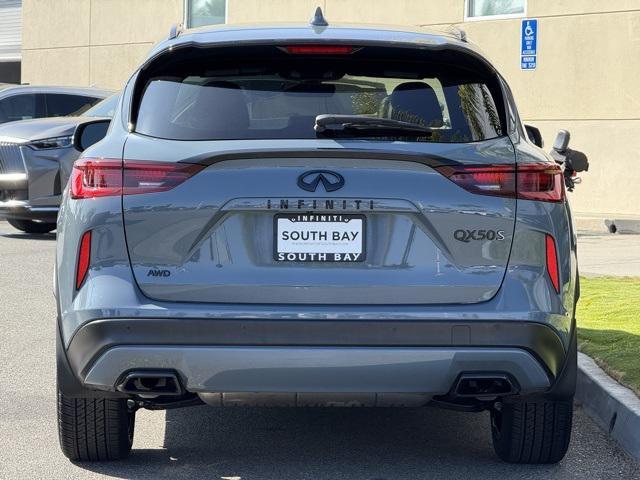 used 2025 INFINITI QX50 car, priced at $43,350