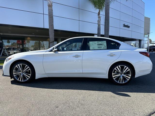 new 2024 INFINITI Q50 car, priced at $52,556