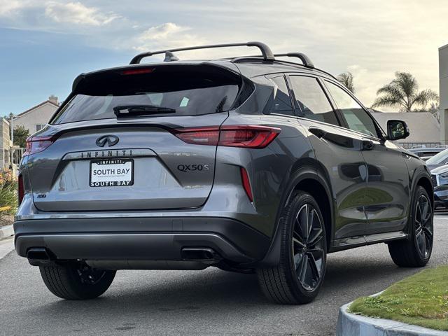 new 2025 INFINITI QX50 car, priced at $53,670