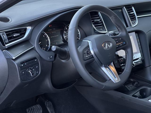 new 2025 INFINITI QX55 car, priced at $50,374