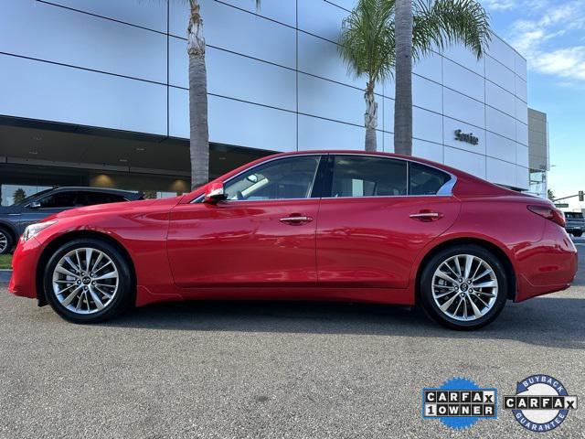 used 2023 INFINITI Q50 car, priced at $33,999