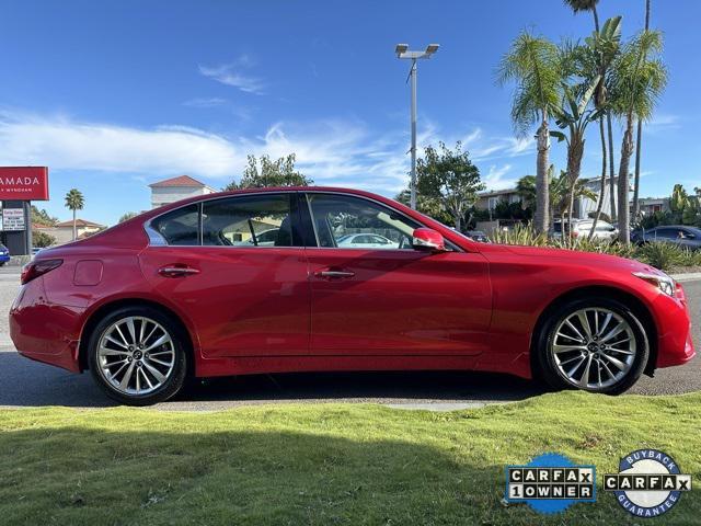 used 2023 INFINITI Q50 car, priced at $33,999