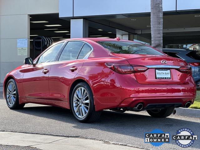 used 2023 INFINITI Q50 car, priced at $33,999