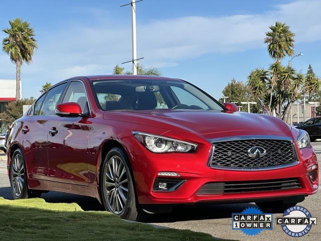 used 2023 INFINITI Q50 car, priced at $33,999