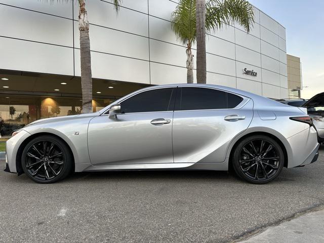 used 2021 Lexus IS 350 car, priced at $37,562