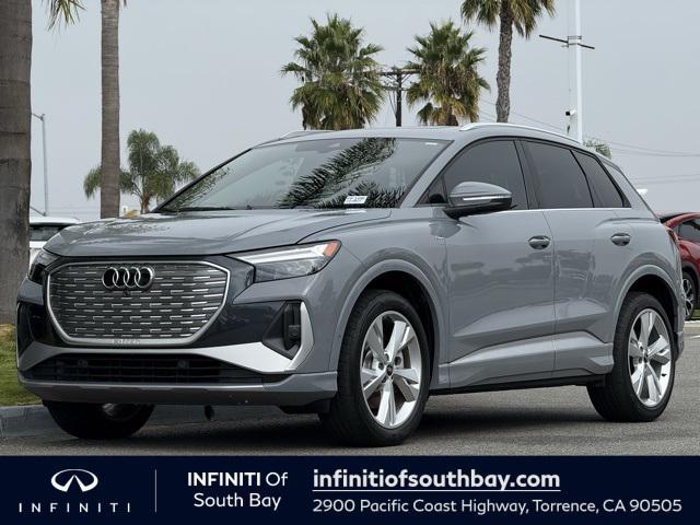 used 2023 Audi Q4 e-tron car, priced at $27,699