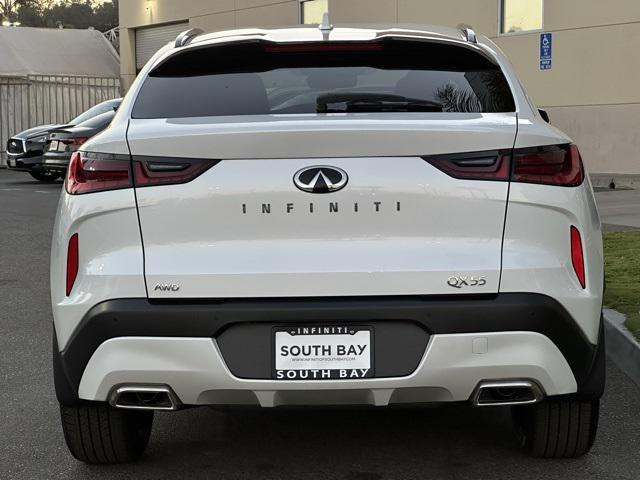 new 2025 INFINITI QX55 car, priced at $59,770