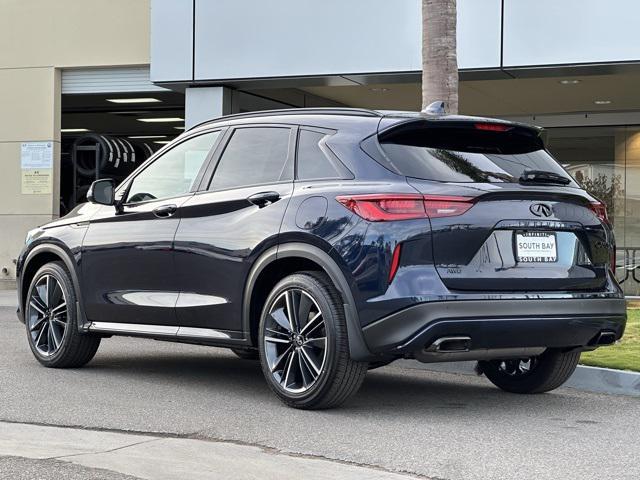 new 2025 INFINITI QX50 car, priced at $53,555