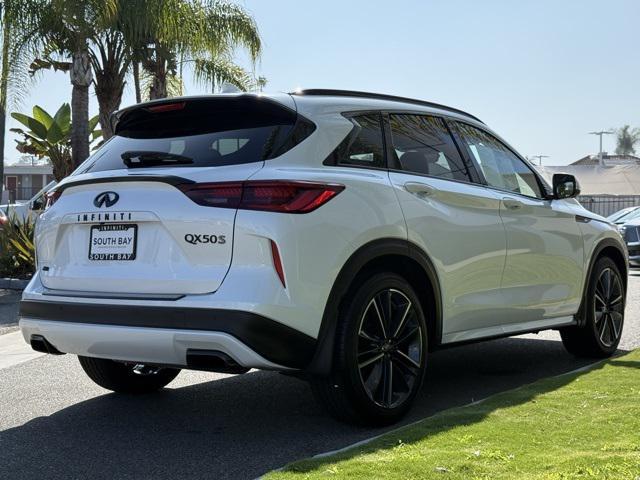 used 2025 INFINITI QX50 car, priced at $42,999