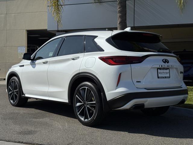 used 2025 INFINITI QX50 car, priced at $42,999