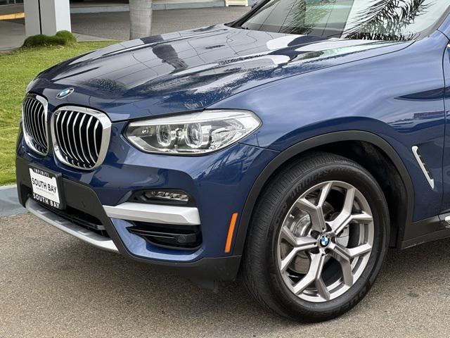 used 2021 BMW X3 car, priced at $29,182