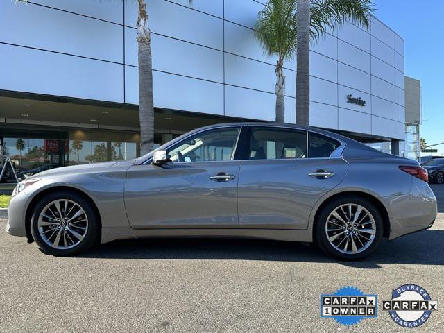 used 2023 INFINITI Q50 car, priced at $34,199