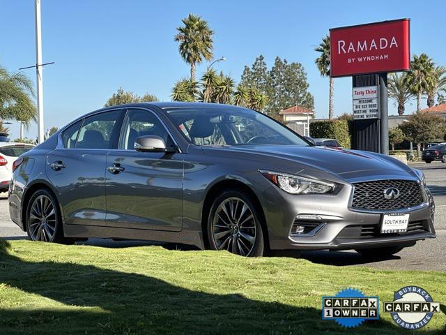 used 2023 INFINITI Q50 car, priced at $34,199