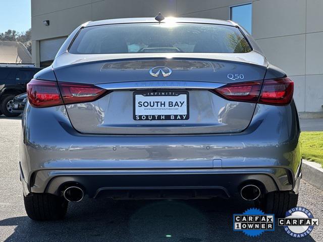 used 2023 INFINITI Q50 car, priced at $34,199