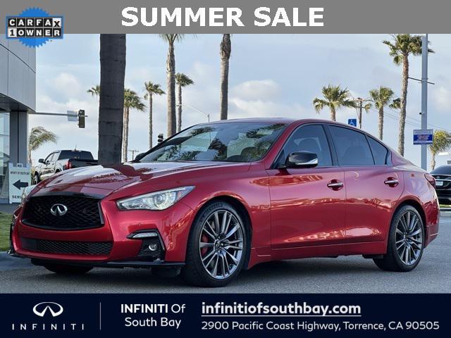 used 2021 INFINITI Q50 car, priced at $34,630