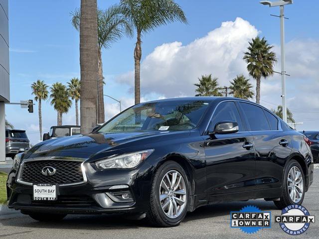 used 2021 INFINITI Q50 car, priced at $24,129