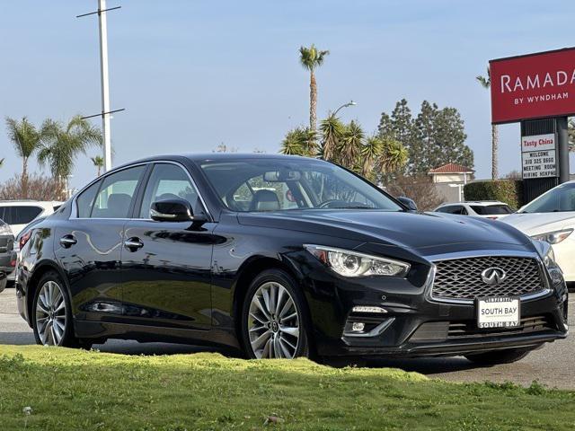 used 2021 INFINITI Q50 car, priced at $24,999