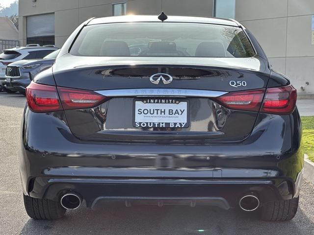 used 2021 INFINITI Q50 car, priced at $24,999