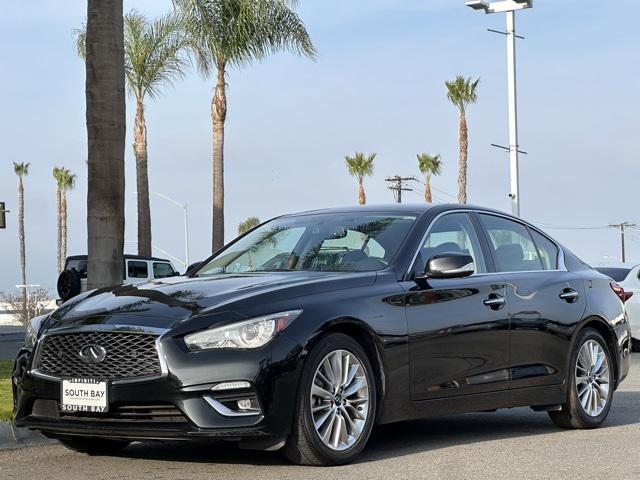 used 2021 INFINITI Q50 car, priced at $24,999