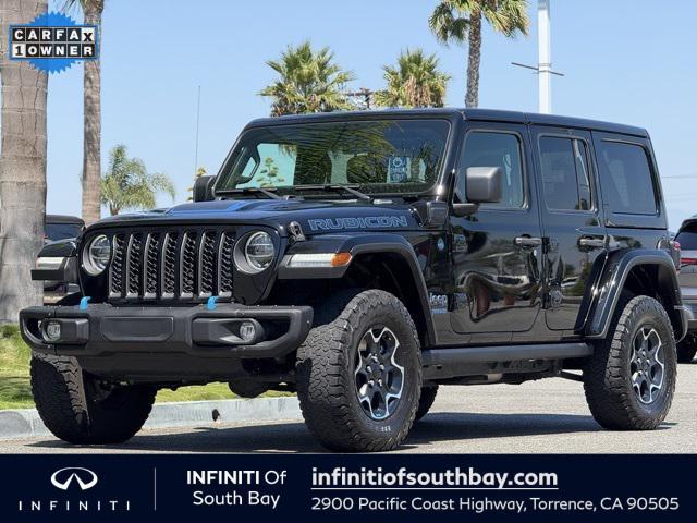 used 2022 Jeep Wrangler Unlimited 4xe car, priced at $35,625