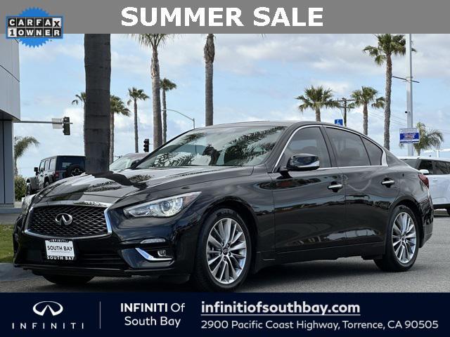 used 2022 INFINITI Q50 car, priced at $28,342