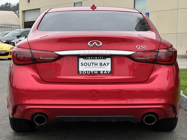 used 2024 INFINITI Q50 car, priced at $36,149