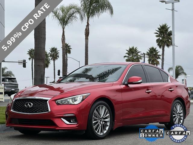 used 2024 INFINITI Q50 car, priced at $34,358