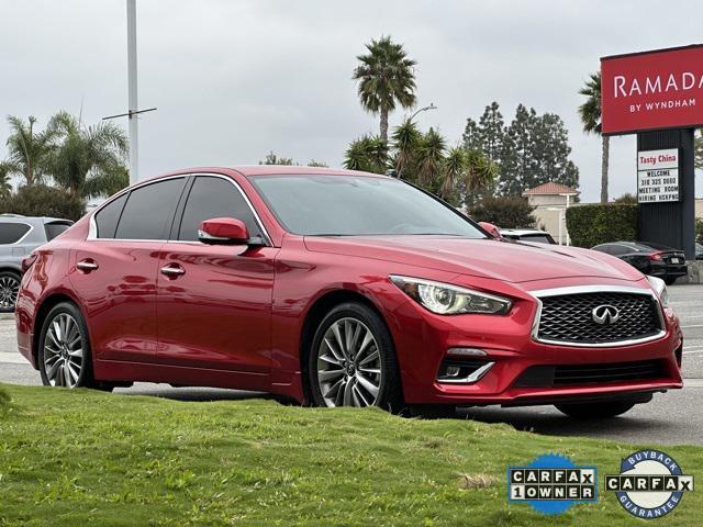 used 2024 INFINITI Q50 car, priced at $34,358