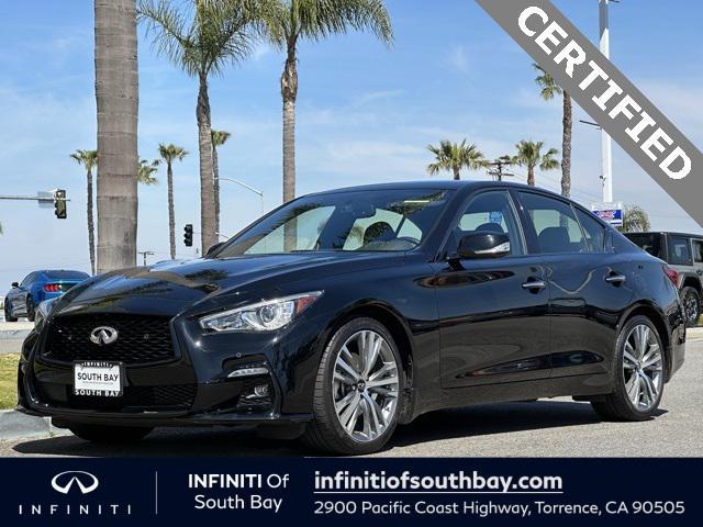 used 2023 INFINITI Q50 car, priced at $35,228