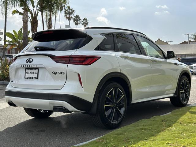 new 2025 INFINITI QX50 car, priced at $54,170