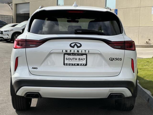 new 2025 INFINITI QX50 car, priced at $54,170